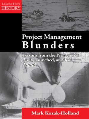 cover image of Project Management Blunders